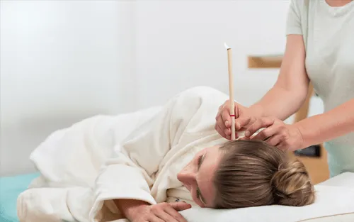 Ear candle at Herbs Song